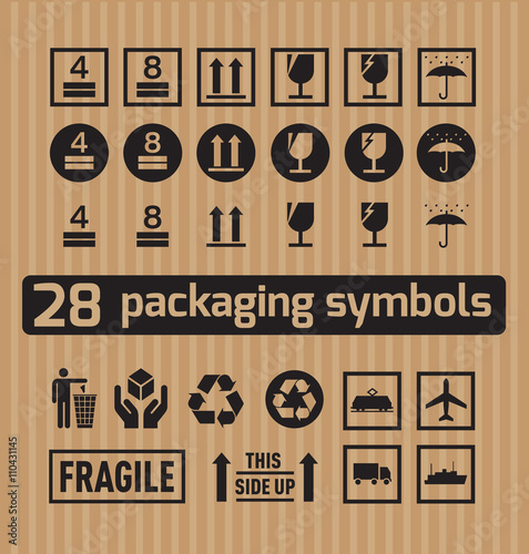 packaging symbols