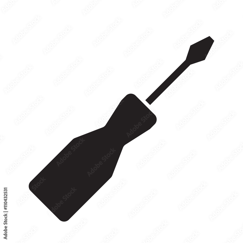 screwdriver icon vector screwdriver icon vector