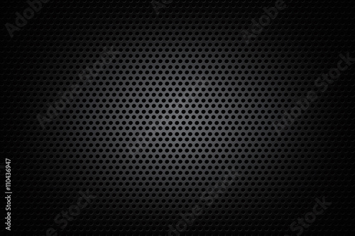 Dark chrome black and gear background texture vector illustratio