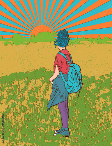 Beautiful card vector 