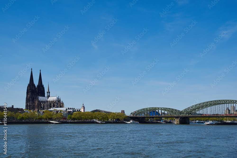 Kölner Dom und Hohenzollernbrücke Kölner Dom und Hohenzollernbrücke