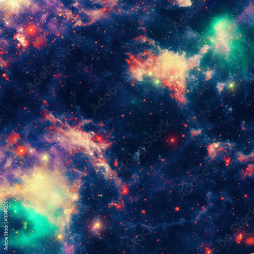 Space beautiful nebula background