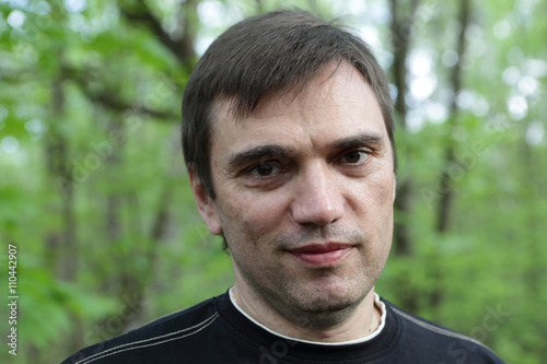 Man in park