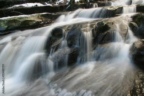 Ruscello di montagna in Toscana.