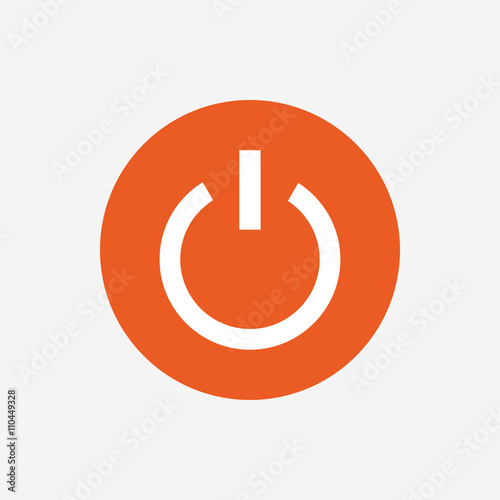 Power sign icon. Switch on symbol.