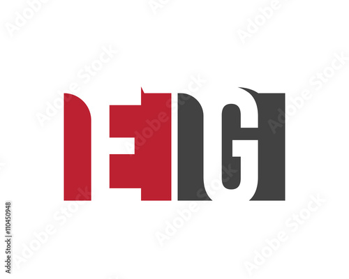 EG red square letter logo for group, guard, generation, gallery, goods