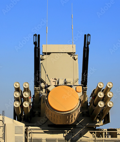 Weapons of anti aircraft defense system 