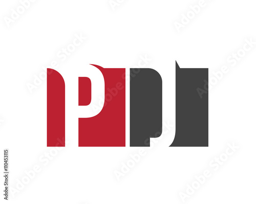 Free Download PJ red square letter logo for job, journal, justice, journey, jewelry - GFXLoad