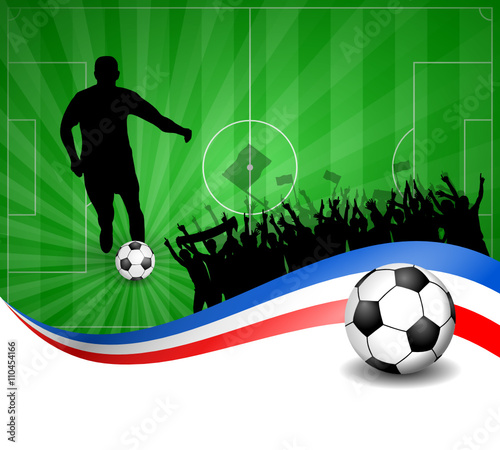 fussball plakat frankreich IX
