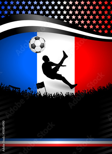 fussball plakat frankreich XI