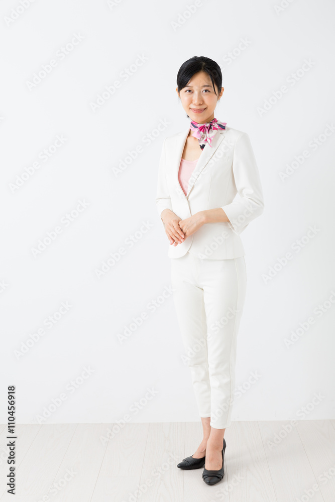 portrait of asian businesswoman isolated on white background portrait of asian businesswoman isolated on white background