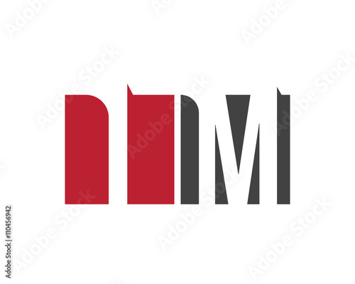 Free Download IM red square letter logo for management, media, multimedia, magazine, marketing, master - GFXLoad