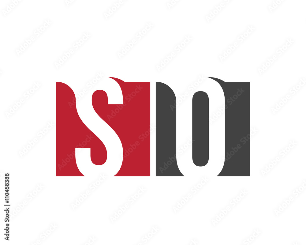 SO red square letter logo for organization, office, organized, outlet, orthopdic, online SO red square letter logo for organization, office, organized, outlet, orthopdic, online