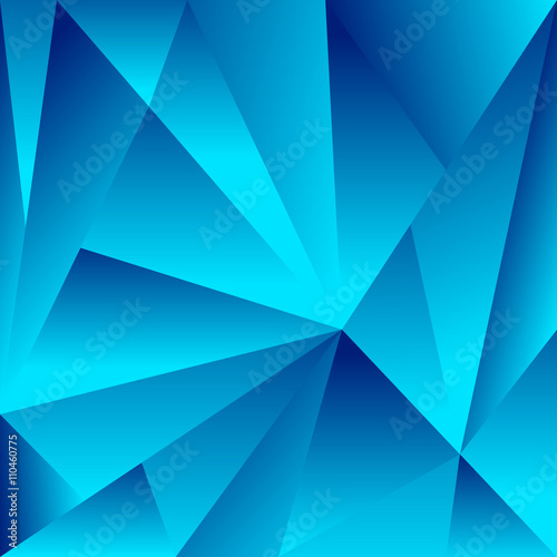 Polygonal background with triangle shapes. Crystallized effect.