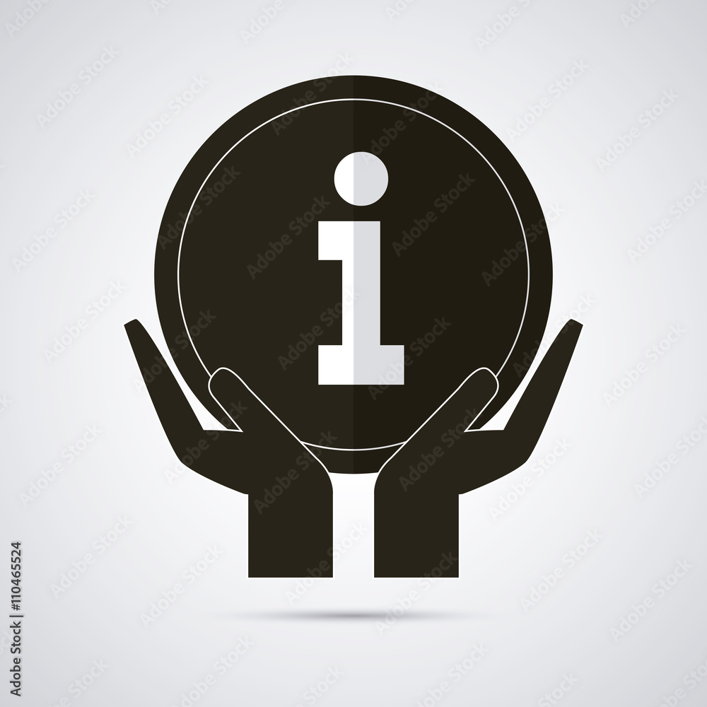 Help design. Question mark icon. Flat illustration Help design. Question mark icon. Flat illustration