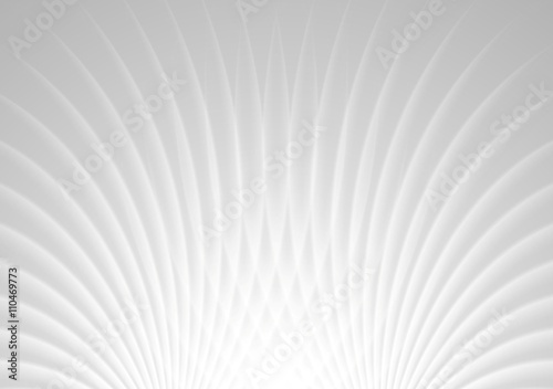 Abstract light grey swirl vector background © saicle