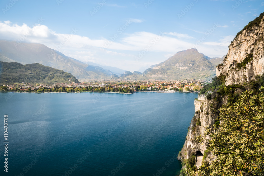 Town of Riva del Garda, Lake Garda, Italy.