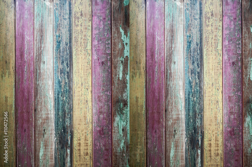 colorful old wooden background