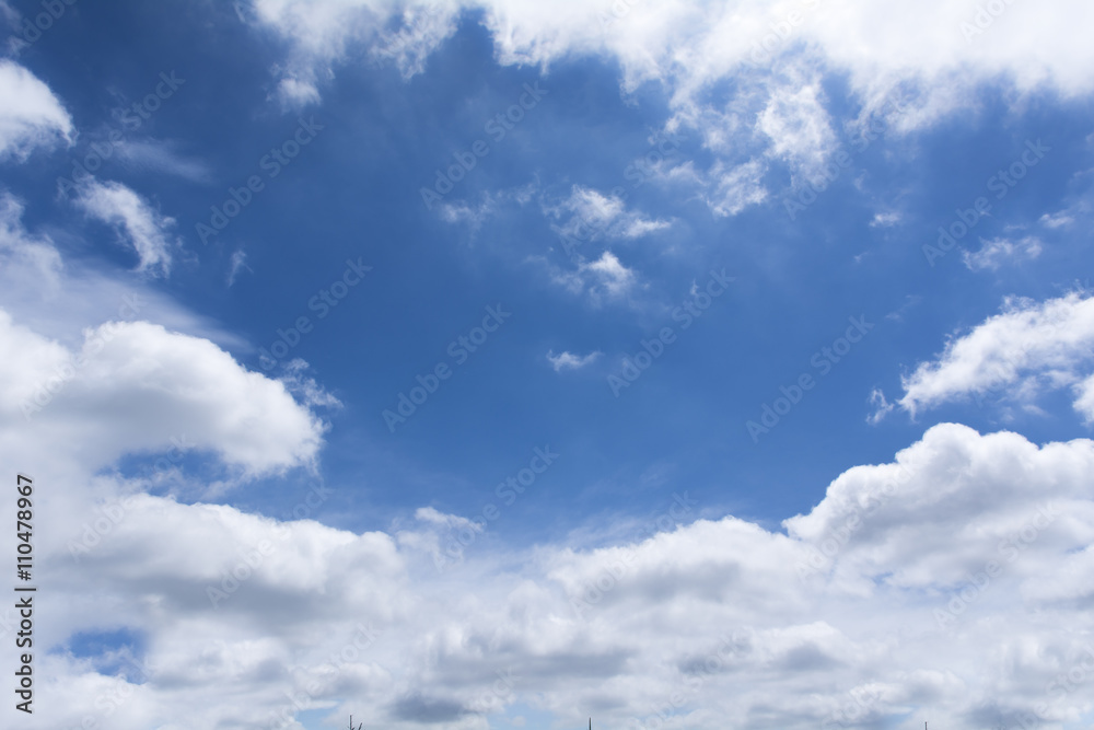 雲と青空