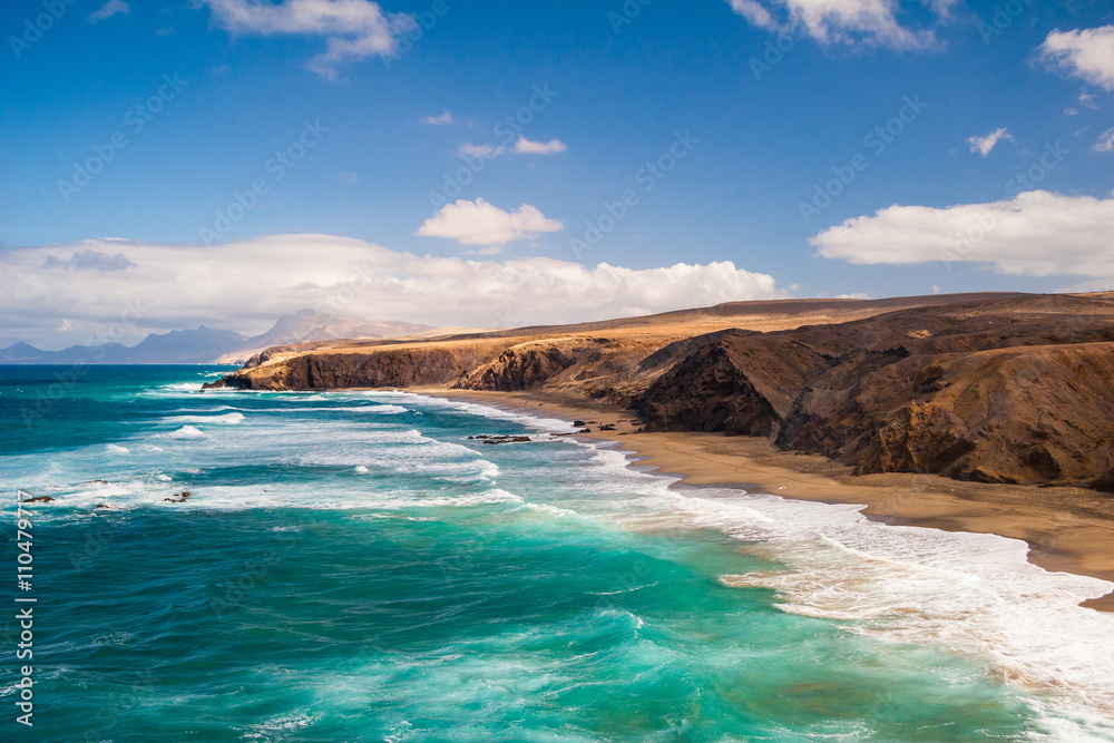 Fuerteventura Pared beach Canary Islands Spain Fuerteventura Pared beach Canary Islands Spain
