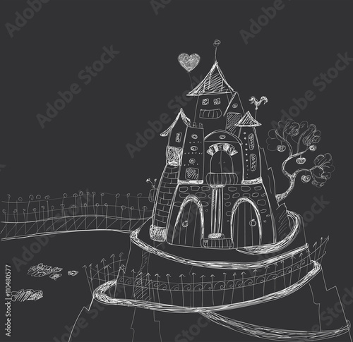 Fairy-tale castle