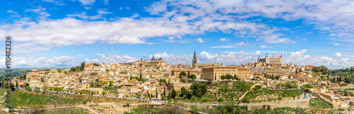 Panorama view at the Old Town of Toledo