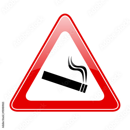 Cigarette caution icon