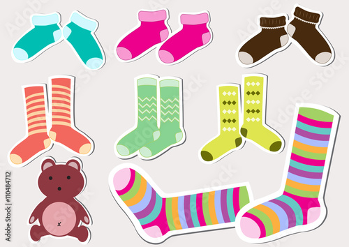 set of baby sock 