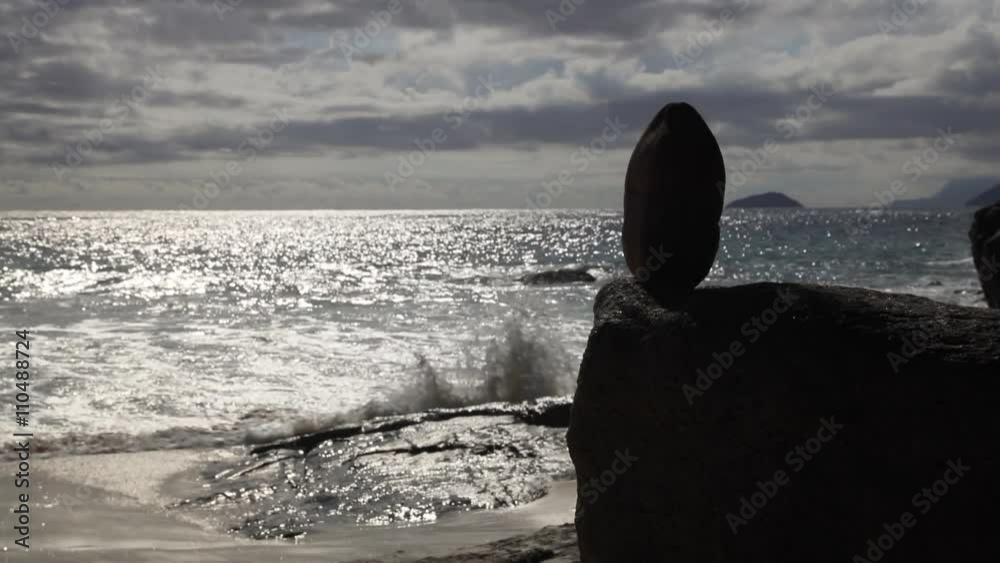 Vidéo, son, Seychelles, île de Mahé, Petite, Anse
