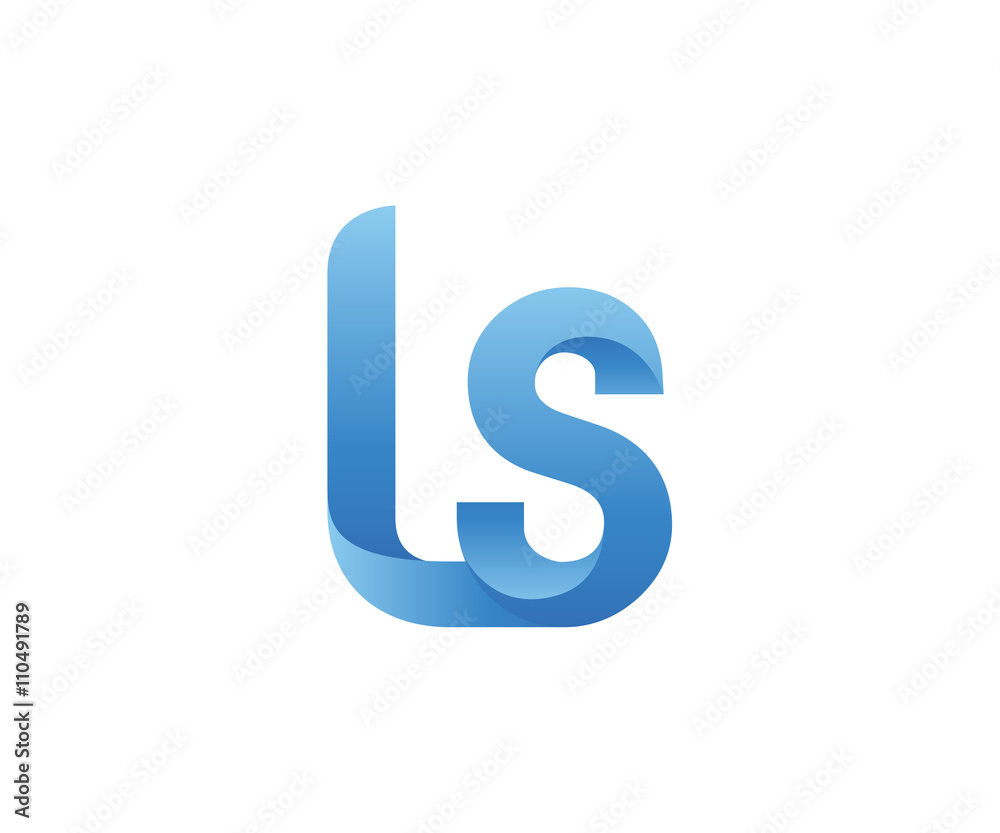 Colorful Letter L S Logo Colorful Letter L S Logo