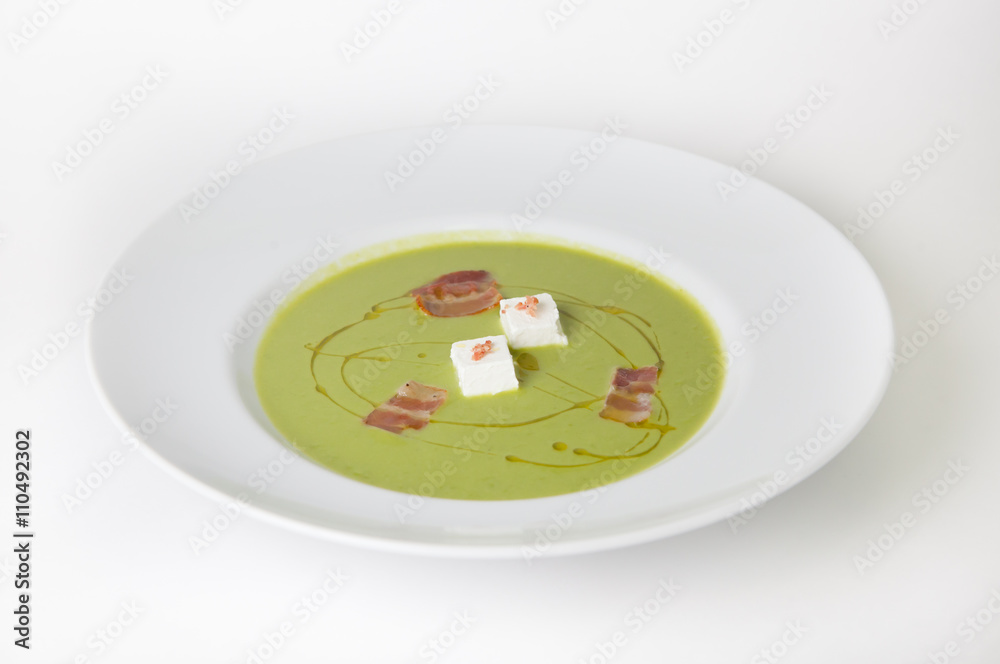 Green cream soup Green cream soup