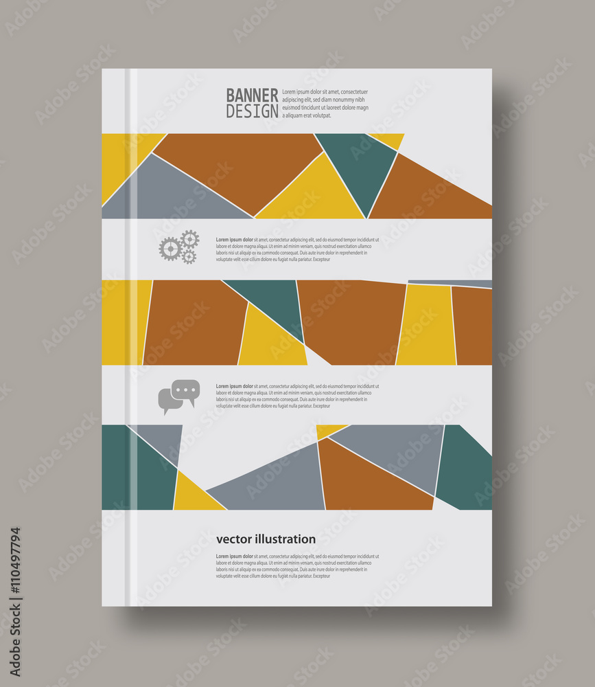 Fototapeta premium Abstract design templates.