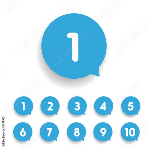 Number set round vector