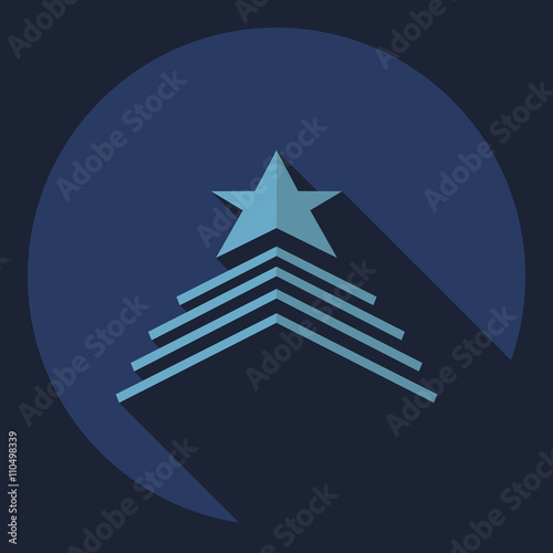Flat modern design with shadow  Icon theater