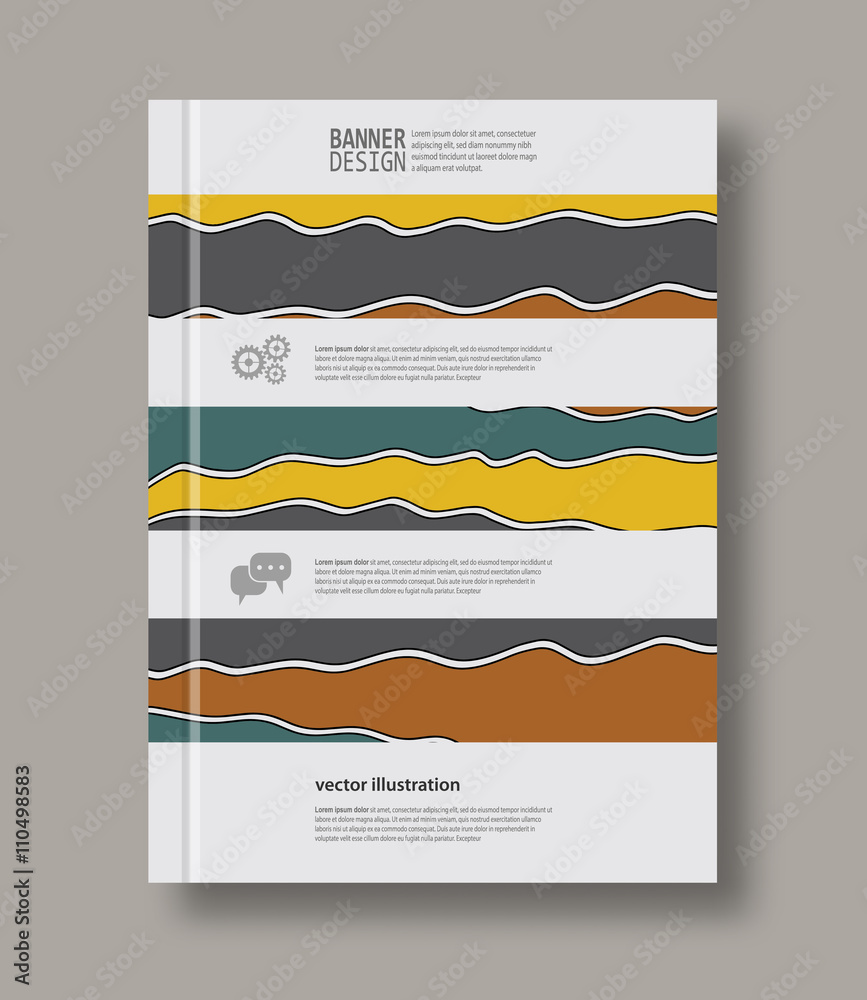 Abstract design templates. Abstract design templates.