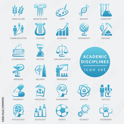 Academic disciplines icon