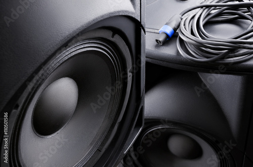 Speaker. Music.