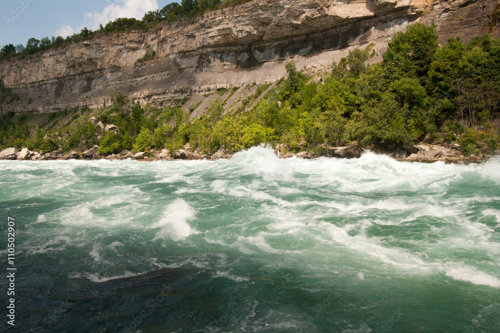Class 5 rapids on the Niagara