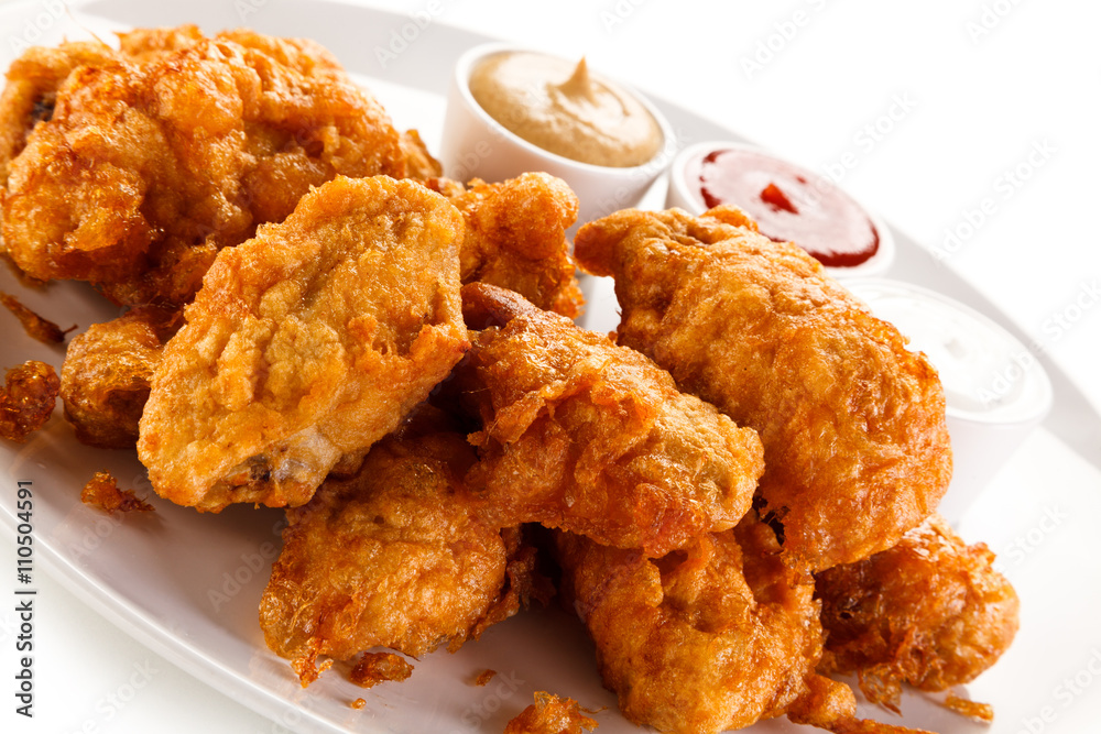 Fried chicken nuggets Fried chicken nuggets