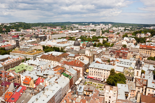 View of Lviv, Ukraine