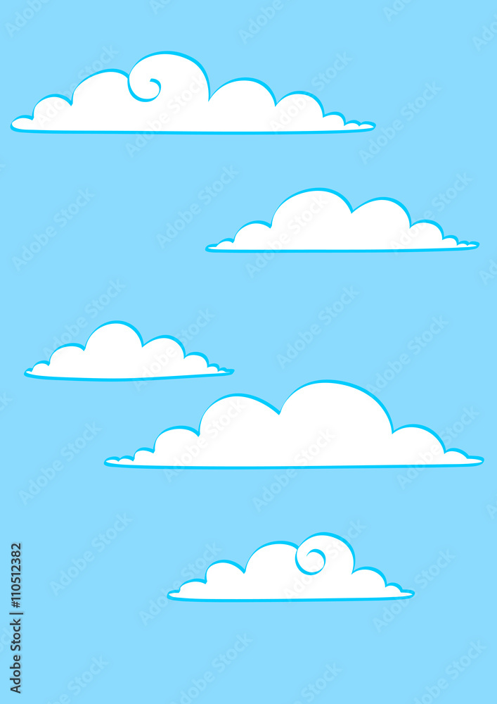 Fototapeta nuages