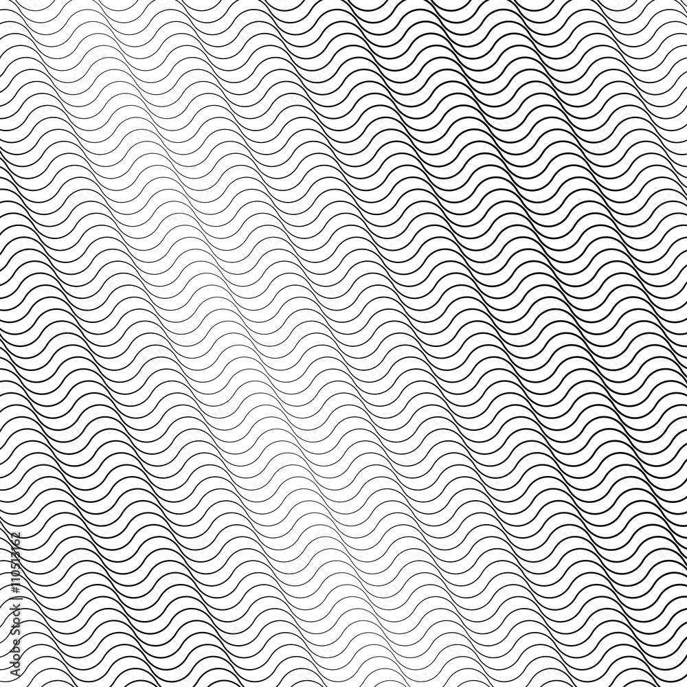 Wave Line Illusion Abstract Background Wave Line Illusion Abstract Background