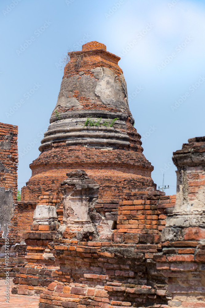 Ruins Thailand tourist public.