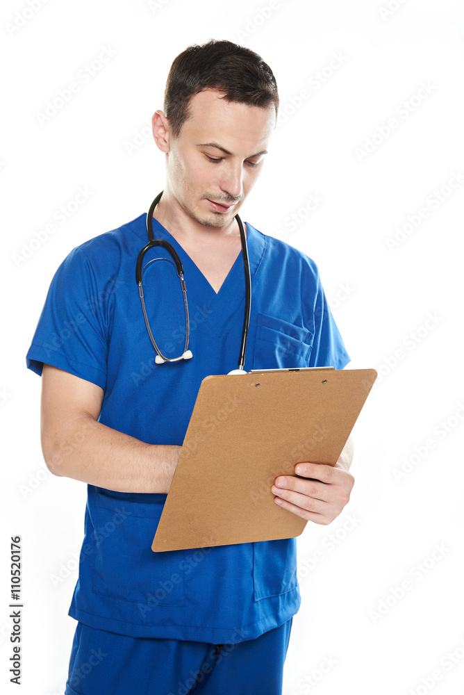 doctor write on clipboard doctor write on clipboard