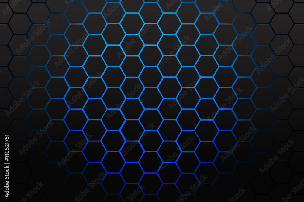 Pentagon background blue Stock Illustration | Adobe Stock