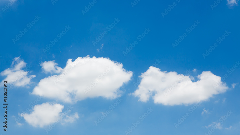 clouds in the blue sky clouds in the blue sky