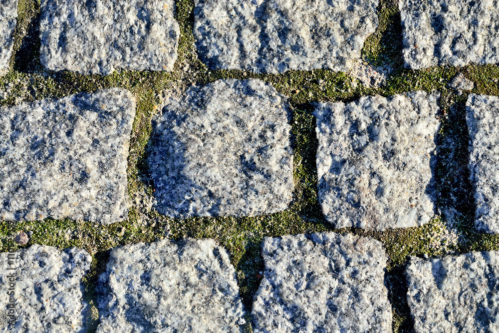 Fototapeta premium Cobblestone road