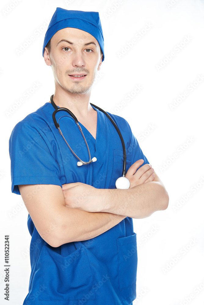 young man doctor