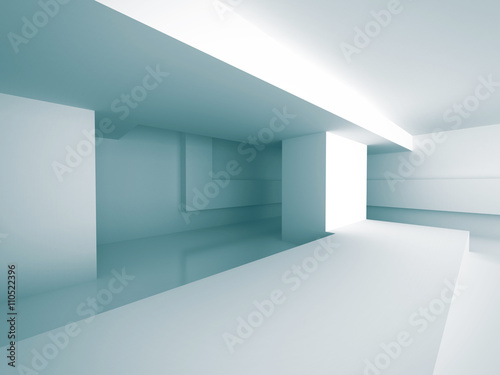 Abstract Architecture Modern Empty Room Interior Background