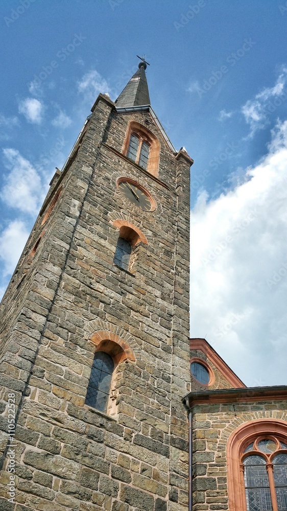 Fototapeta premium Church Bad Berleburg Germany